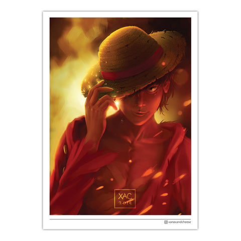 Luffy print