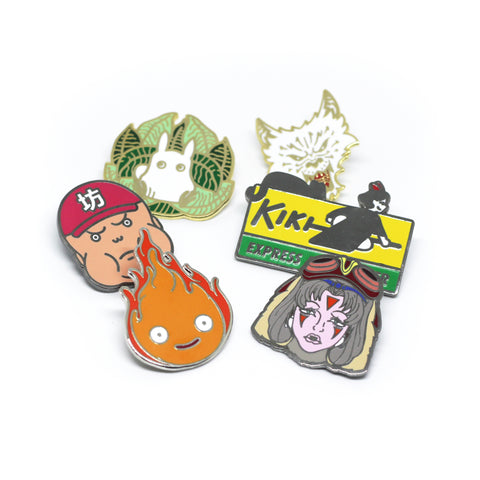 Miyazaki pin pack