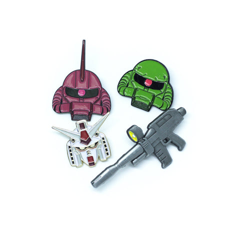 Mobile Suit 2-pin pack